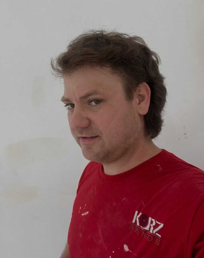 Kory Parkvold, owner of Kory's Renos, on a job site