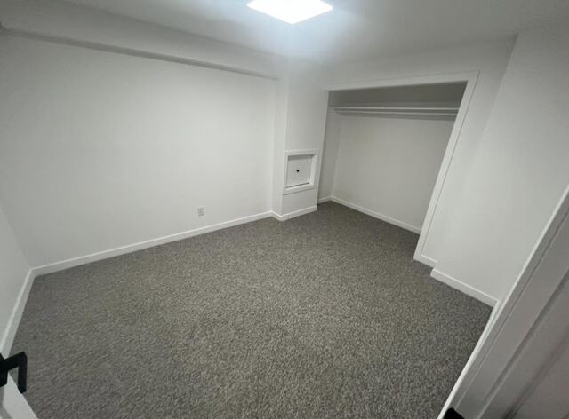 Bright finished basement room