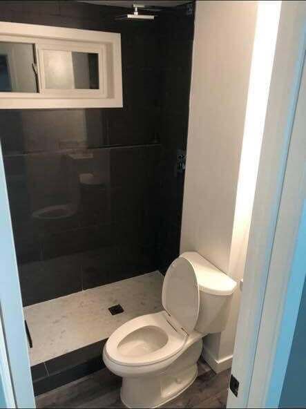 Finished bathroom