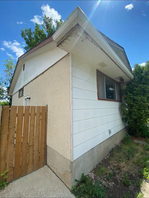 Exterior and siding work