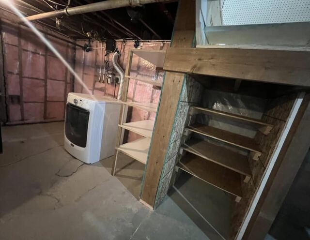 Basement build in progress